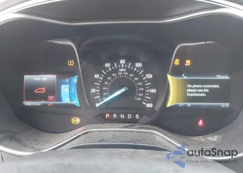 2014 Ford Fusion Se из США, поврежденный, VIN 1FA6P0H75E5390794